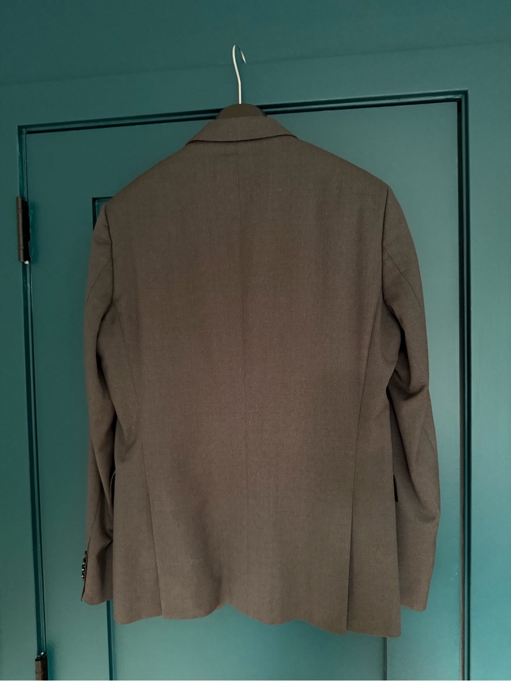 BOSS ONE Men's Charcoal Gray SUIT - Picture 7 of 12